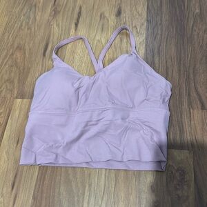 NVGTN pink built in sports bra tank top size small